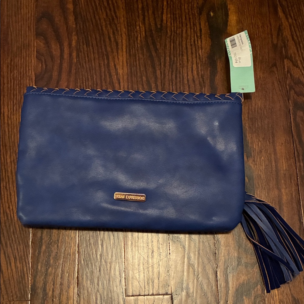 ♦️Urban Expressions Royal Blue Purse with Tassel